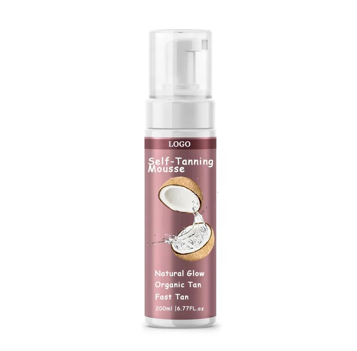Semi-Permanent Tan Dark Bronzing Waterproof Tanning Tan Mousse