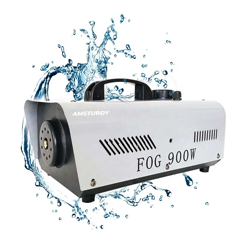 AMSTURDY FM900 micro mosquito fog mist steel shell anti theft dry ice thermal remote control dry ice low fog fogging machine