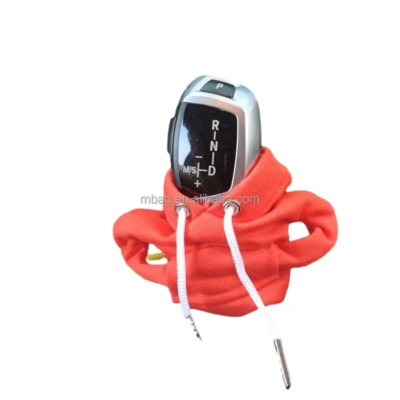 Car Decoration Fashion New Set Shift Lever Hoodie Shift Knob Decoration