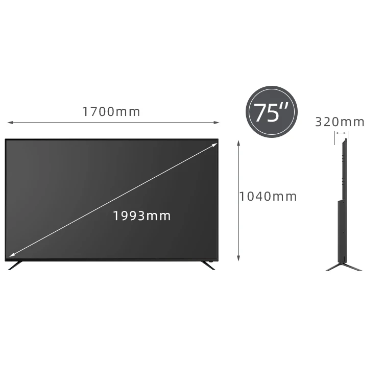  Alibaba утвержденный поставщик для нового OLED Smart 4K UHD LED TV 55 '/65'/75 '/86' '4K Ultra-HD (UHD)