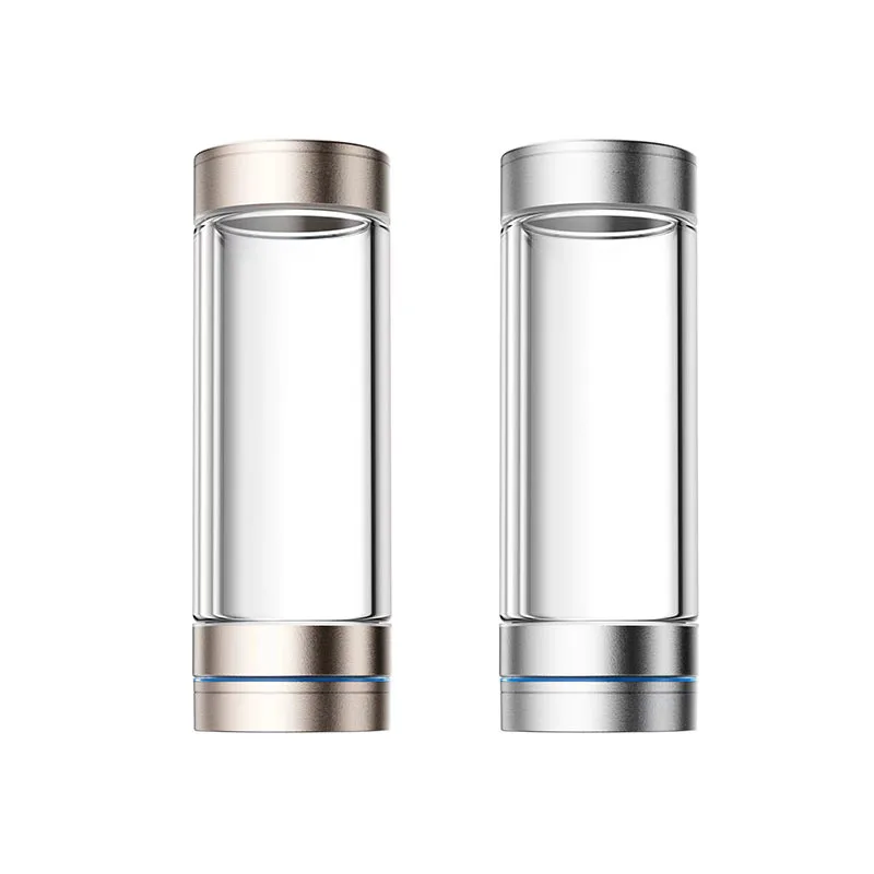 800PPB non-electrolytic Hydrogen-rich H2 Glass Bottle Hydrogen Water Maker Generator Water Bottle