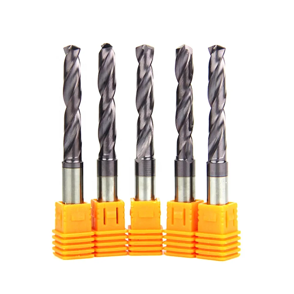 Tungsten Solid Carbide Drill Bits for CNC Lathe Tools Drilling Holes