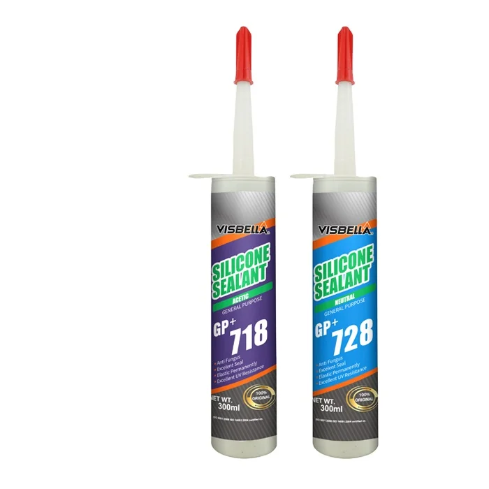 Widely Used Multi-purpose Bonding Gp Silicone Sealant Glue Self Adhesive Pvc