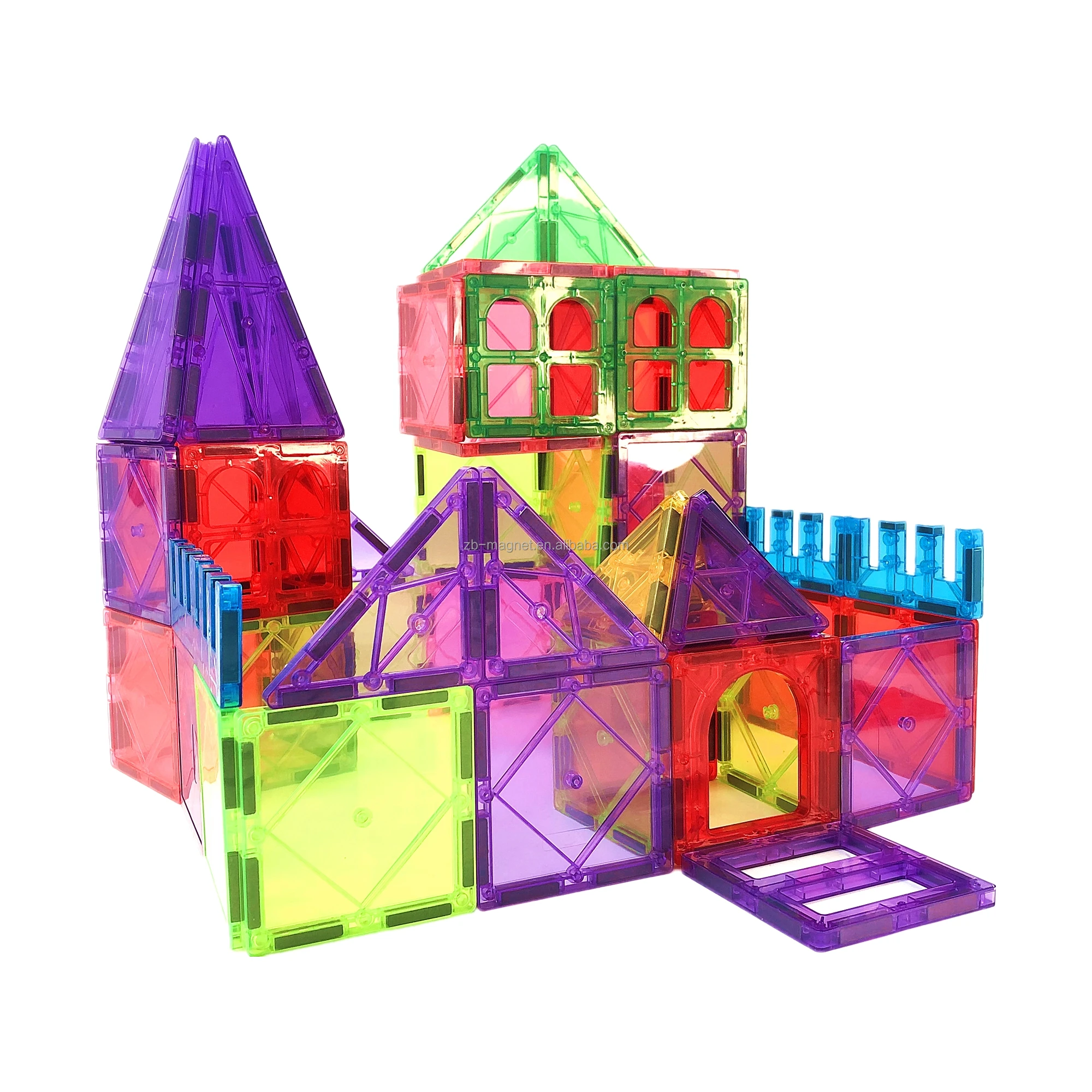 Educational Magnetic Toys 3D Magnetic Tiles for kids magnetic building blocks