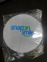 Upper and lower False teeth cover Perfect Smile Veneers Comfort Fit Flex Denture Paste fake braces for Double row of teeth