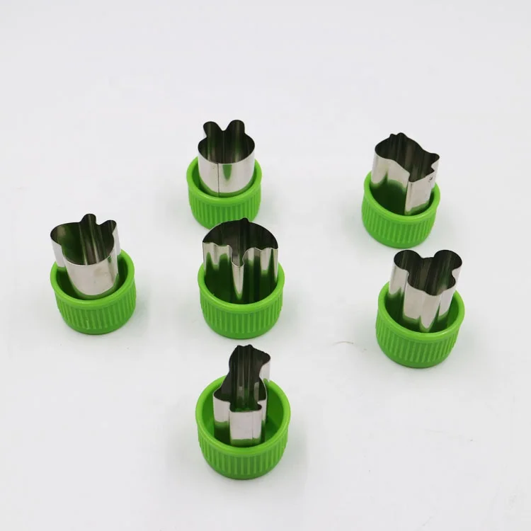 
Vegetable Cutter Shapes Set Mini Sizes Cookie Cutters Set Fruit Cookie Pastry Stamps Mold 