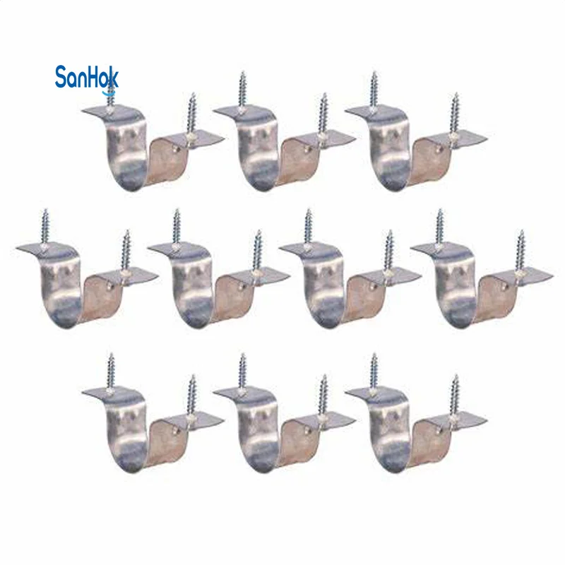 Manufacturer Customized Stainless Steel Metal Conduit Saddle Pipe Clip