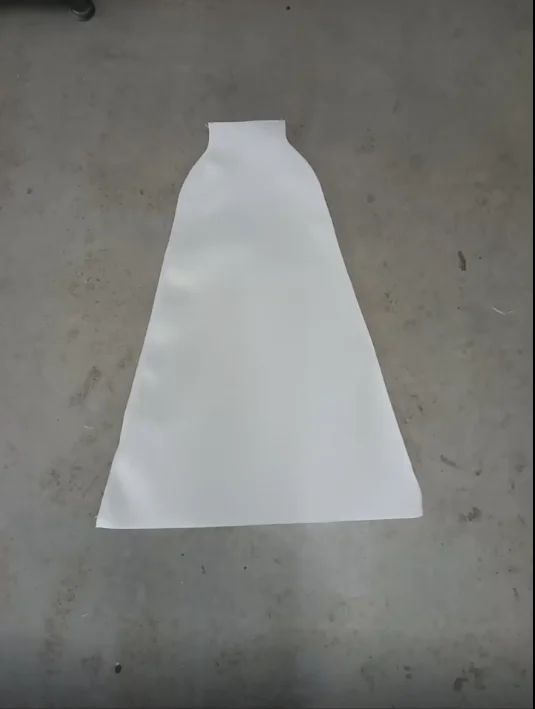 Factory direct sales Disc vacuum filter cloth bag fan shaped filter plate disc triangle bag for mining