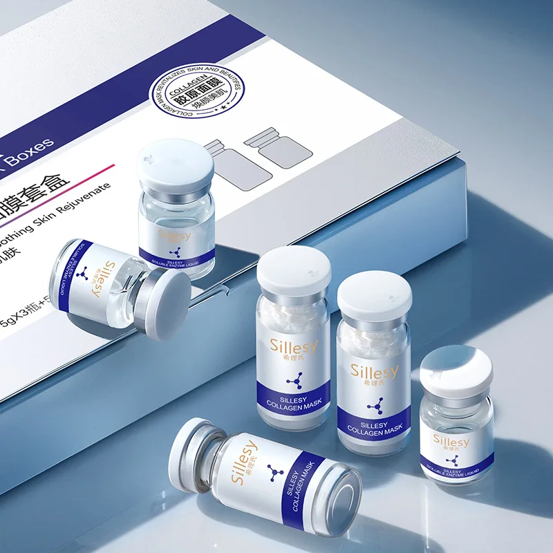 Private Label Wholesale Skin Care Firming Sleeping Face Collagen Mask