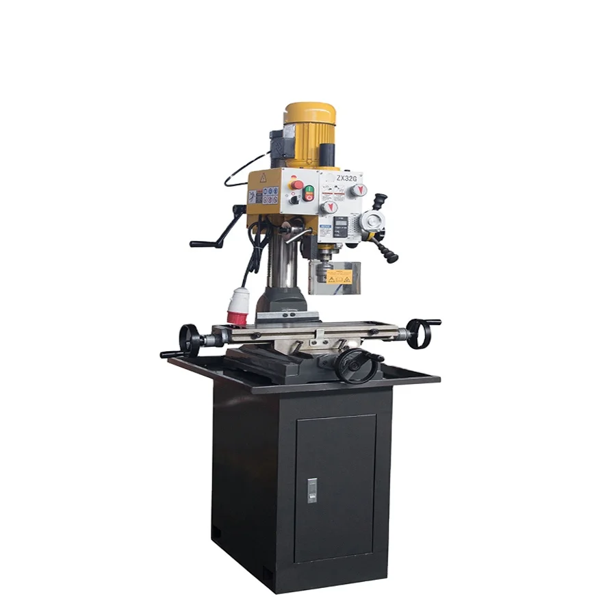 ZX32G Dia.32mm small mini drill manual pedestal milling and drilling  machine
