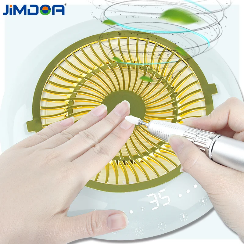 2 in 1 nail Dust Suction Machine Table Dust Collector JMD-803P Electric Nail Drill Machine