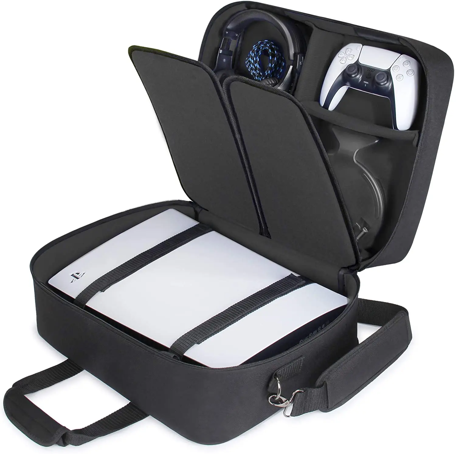 PS5 Game Console Storage Carry Protective Shell Case For PS5 Console Protect Shoulder Carry Bag with Video Game Player Cases