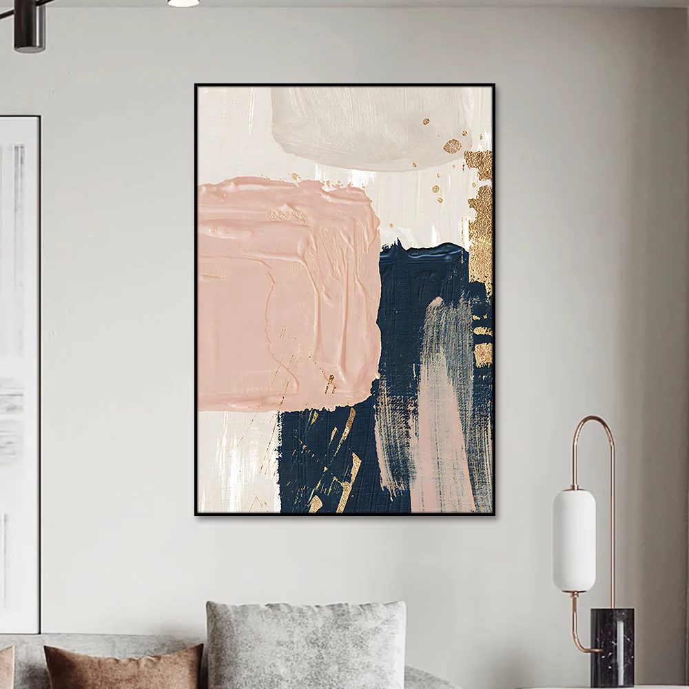 Huamiao Home Decor Handmade Painting Wall Art Thick Texture Artwork Hand Abstract Oil Painting