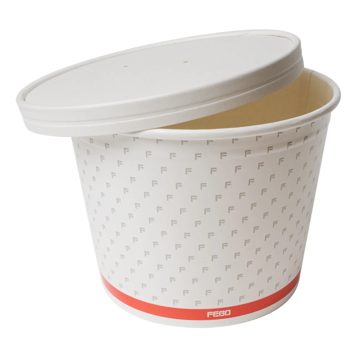 Wholesale Family-Size Single Wall Paper Cups Great Value Price for Big Capacity Bucket and Bowl for Restaurant Snacks