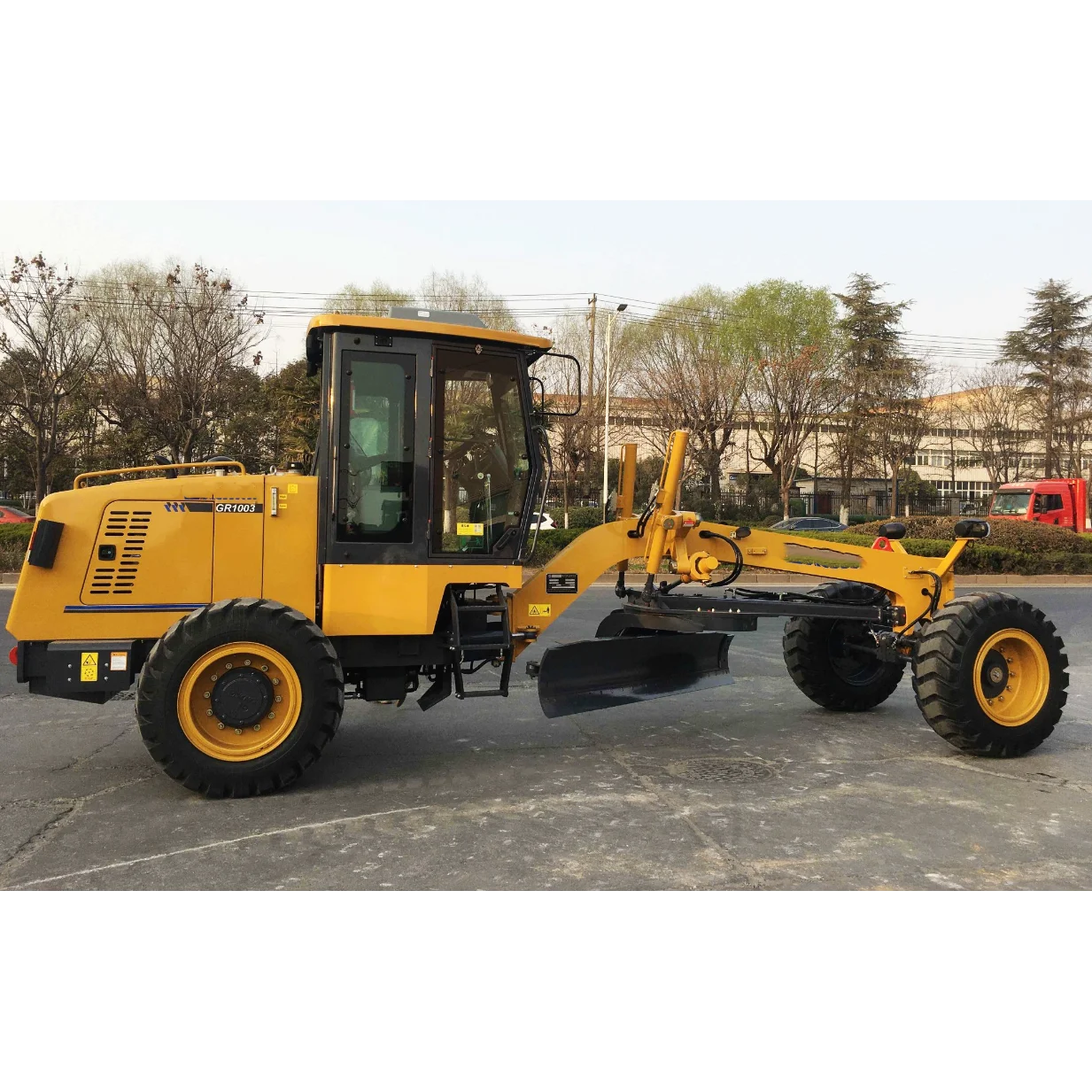 Xuzhou 100Hp Motor Grader GR1003 with Front Blade