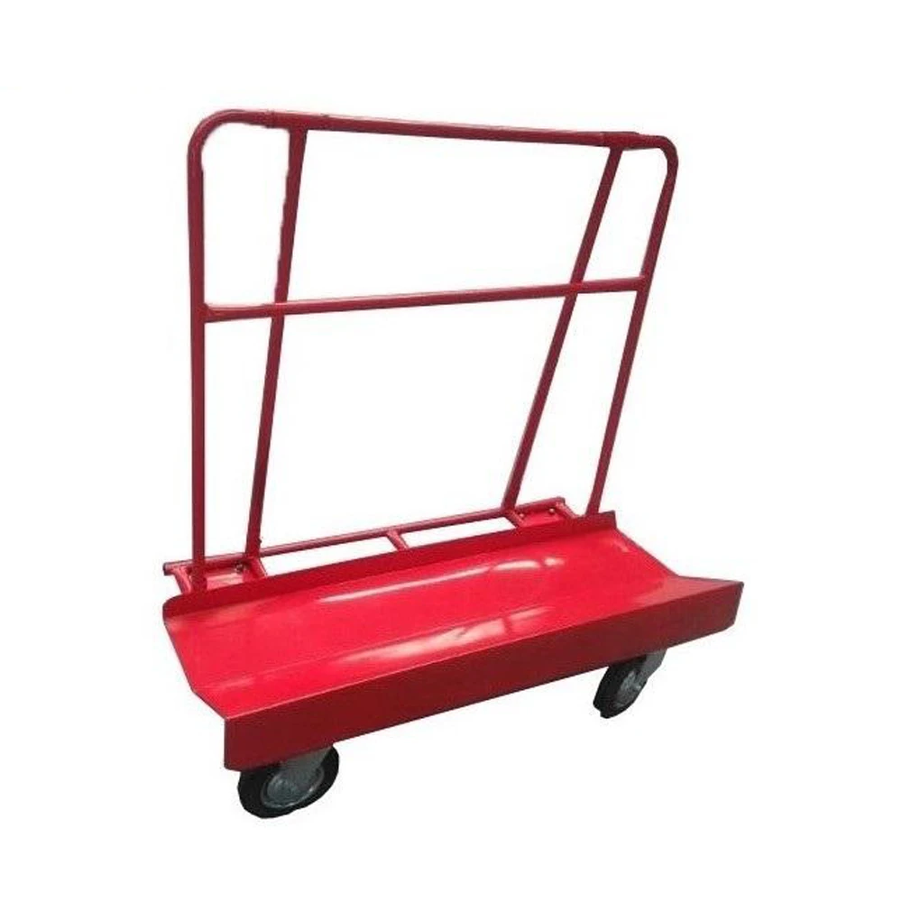 heavy duty plywood glass door gypsum board drywall sheet cart 2000lbs load capacity transportation moving dolly tool kart