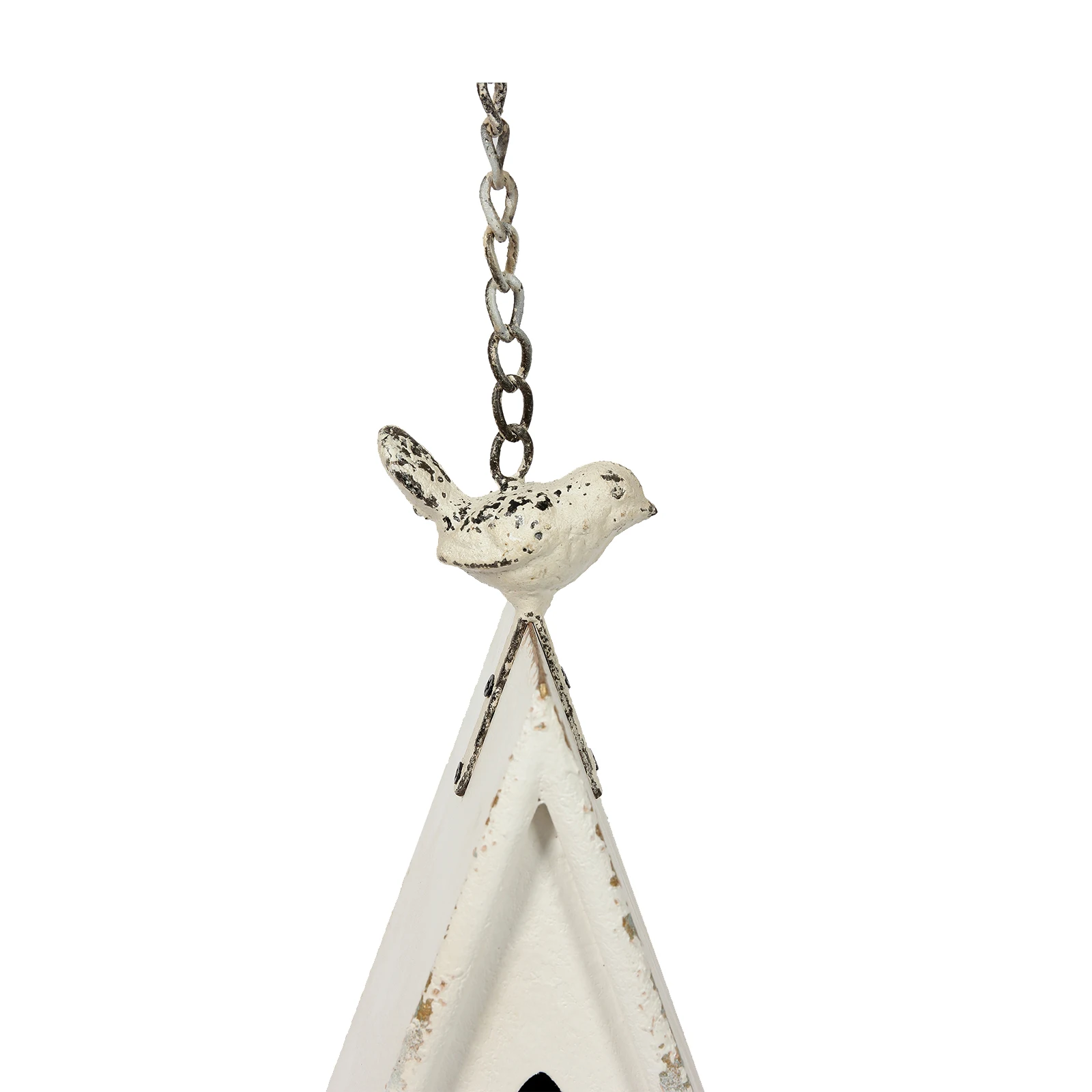 Ручная работа, потертый шикарный винтажный садовый декор, деревянный птичий домик