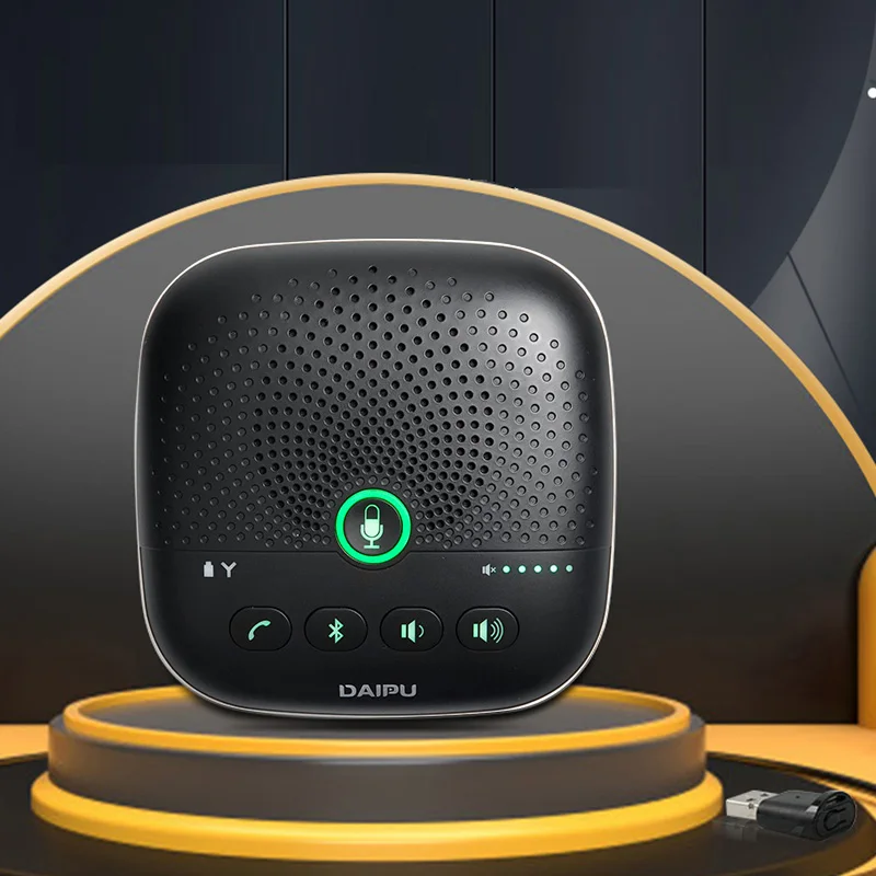 DAIPU высокое качество DP-GO10W BT USB беспроводной адаптер видео конференции микрофон динамик Громкая