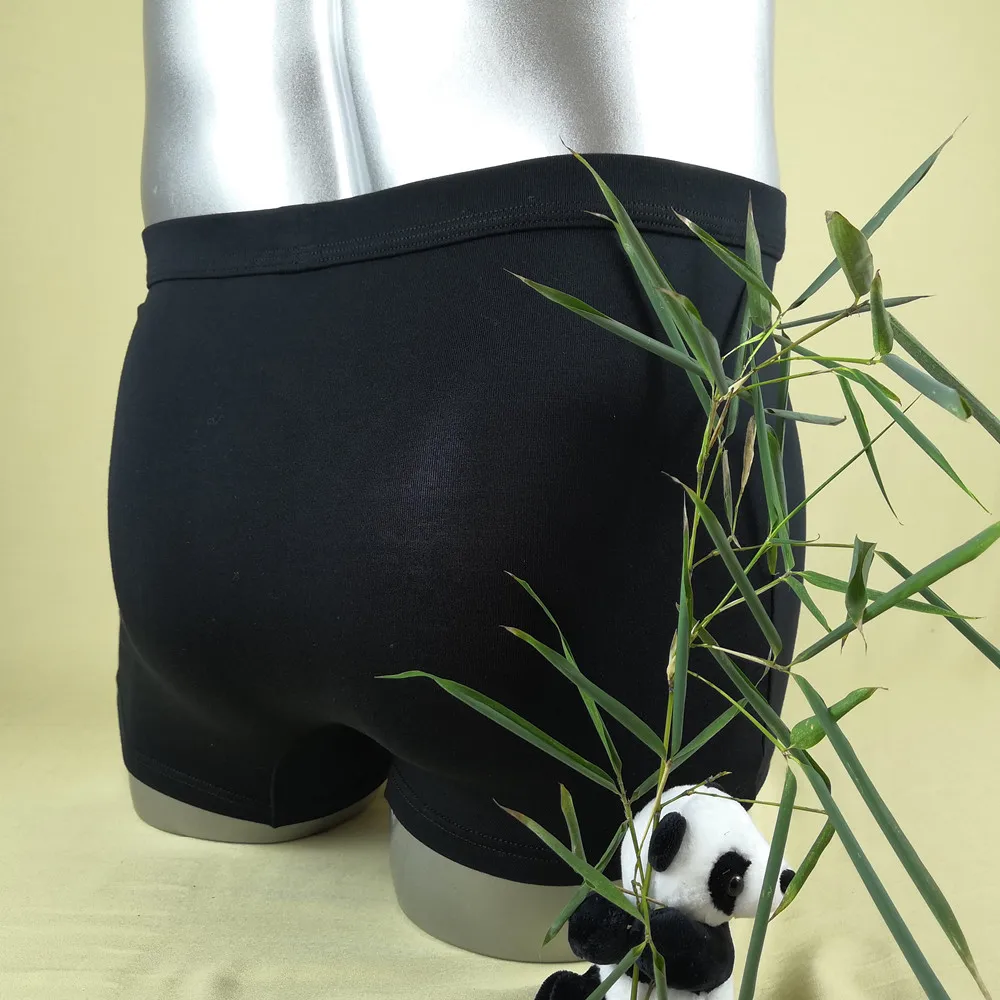 
sbamy customized mature male fashion style custom bamboo sexy men underwear bambu trunk 