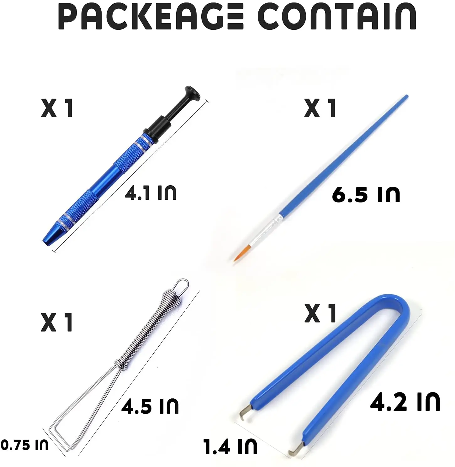 5 in 1 Universal Switch Lube Key Puller Stem Holder Brush Keyboard Lube Kits