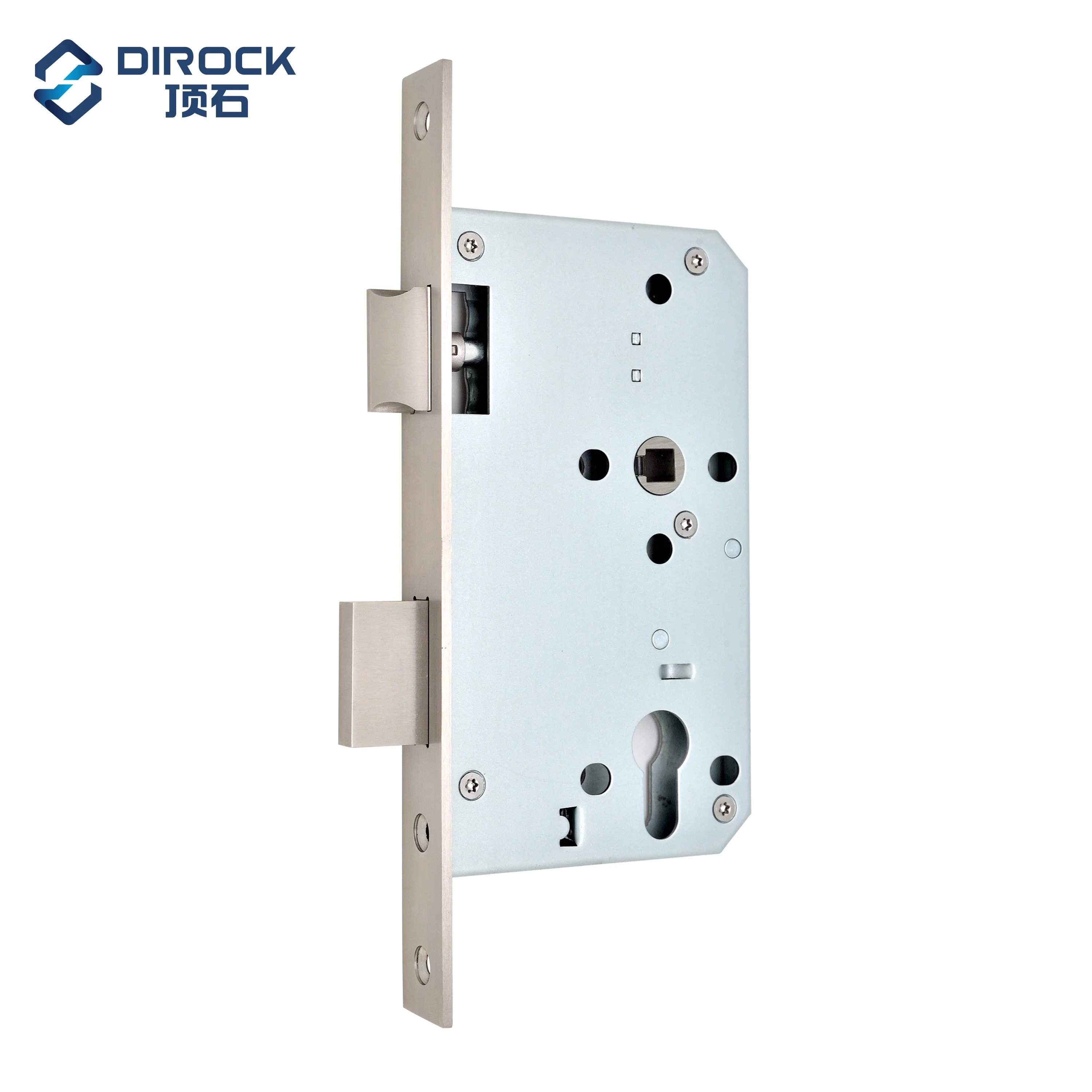 Jianhua mortise lock manufacturer/EN1634 satin stainless steel SUS304 door lock /mortise lock set for wooden doors