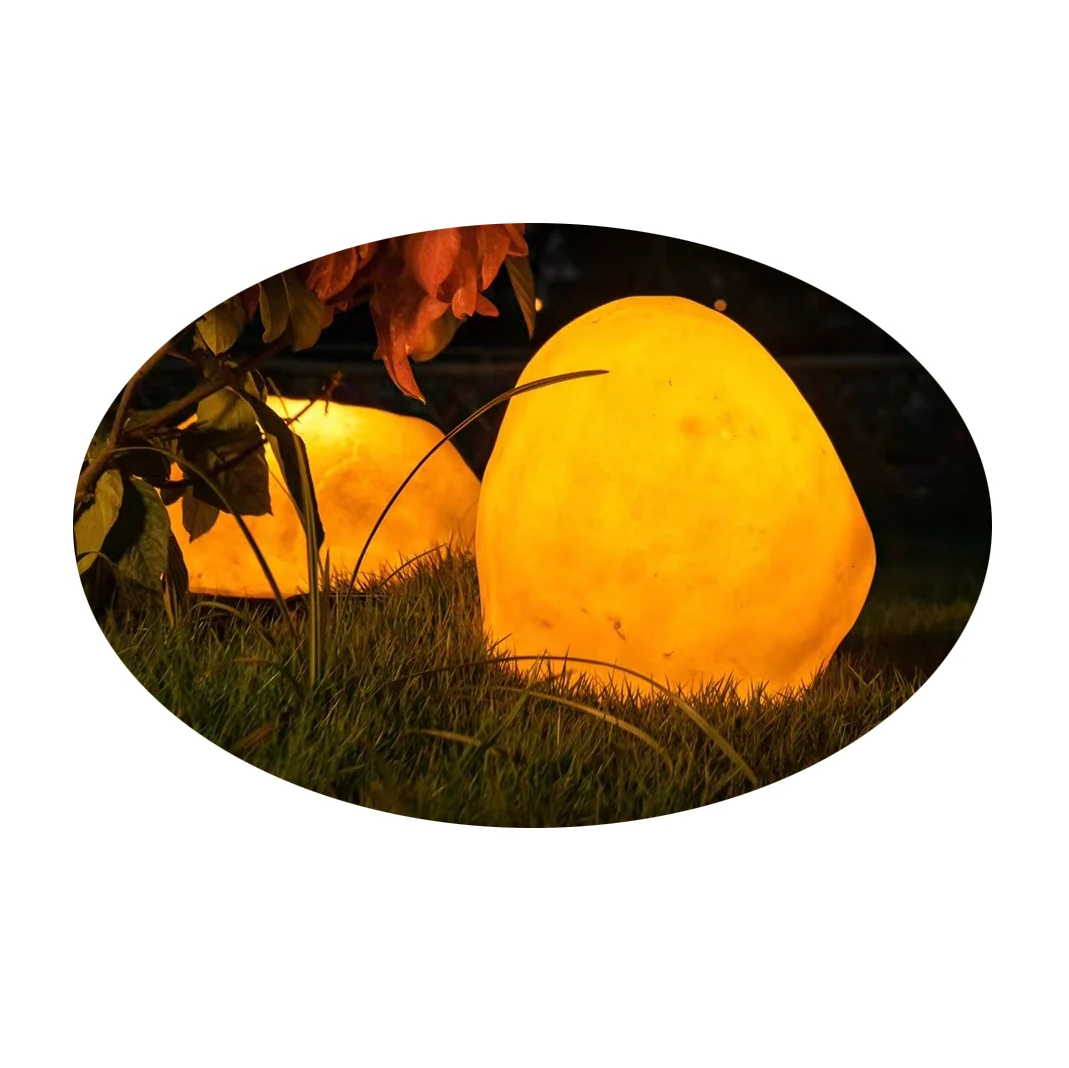 Simulated luminous stone shaped light luminous stone light luminous sculpture shaped light