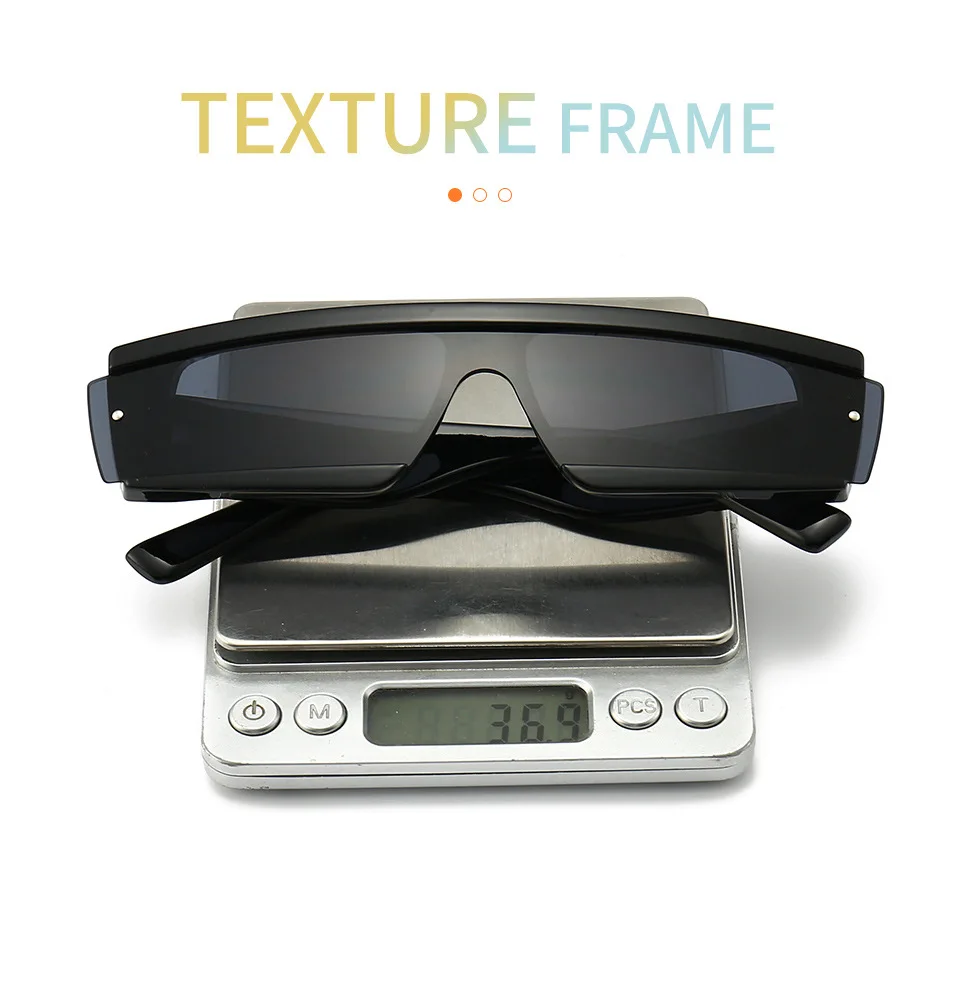 Hot fashion vintage sunglasses for men good quality white pink PC frame womens sunglasses trendy