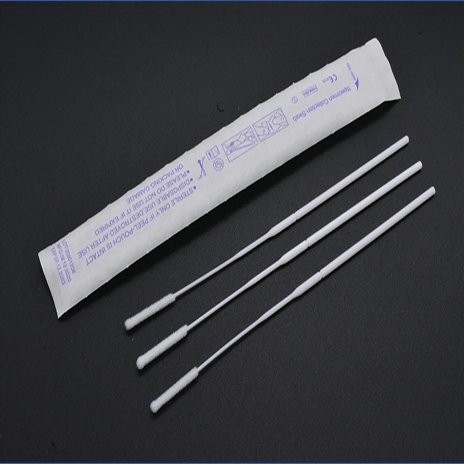 Sterile Medical Nasal Disposable Sampling Oral  Sponge Swab Stick Specimen Collection Swab