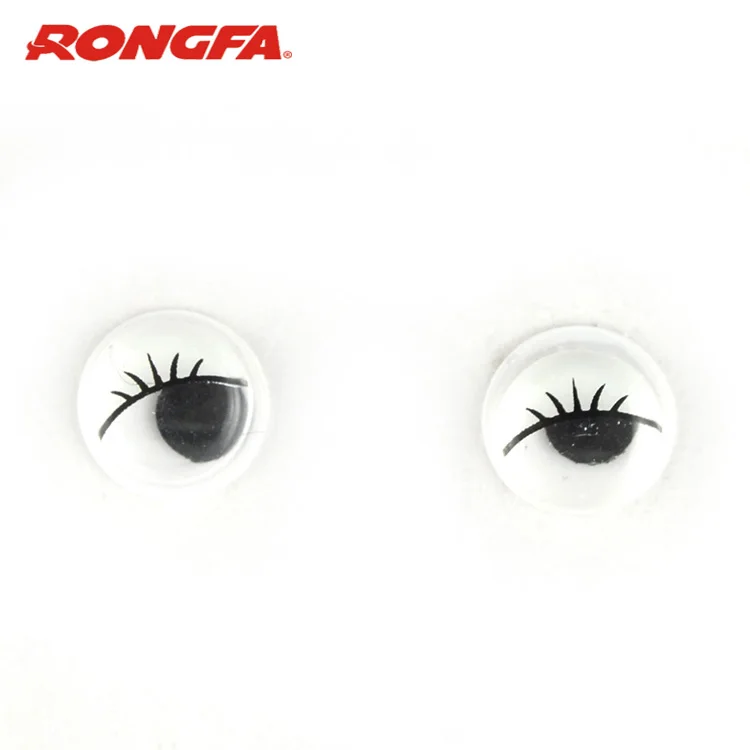 
12mm Plastic Moving Doll Eyes For DIY Toys 