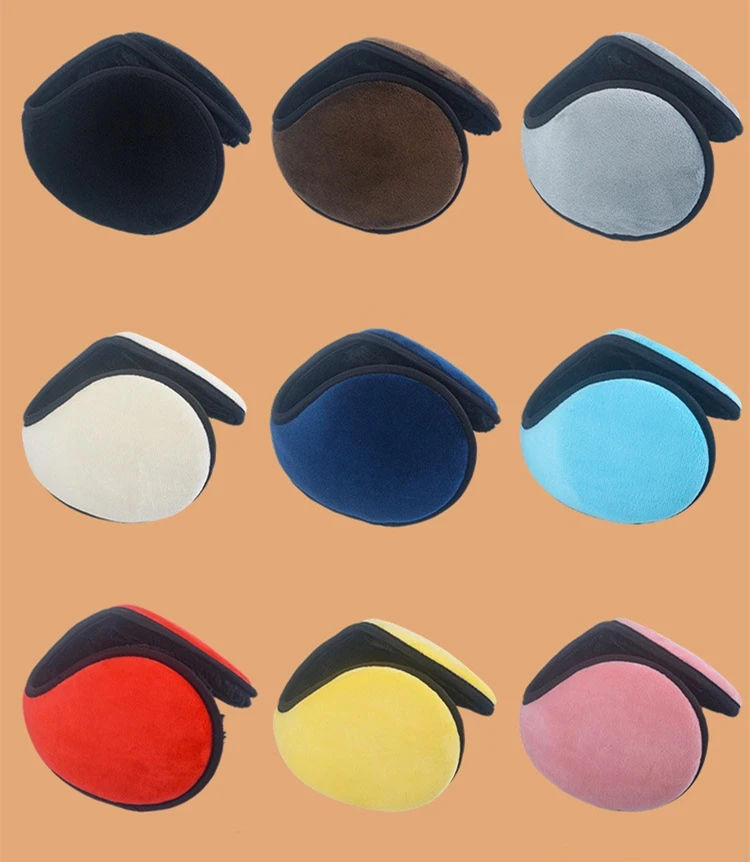 D0702ZH01 Winter Hat Motorcycle Cycling Windproof Headband Ski Keep Warm Ear Muffs Covers Running Fleece Ear Warmer