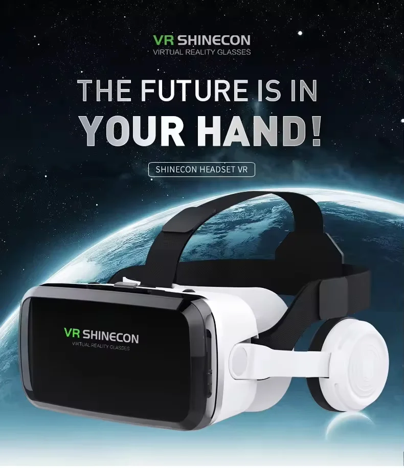 Лучшее качество новый дизайн в коробке гарнитура стекло 3D VR очки коробка для мобильного