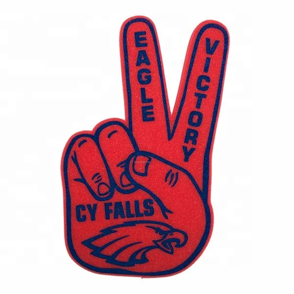 
New Arrival Custom Cheering Foam Hand/Big Foam Hand 