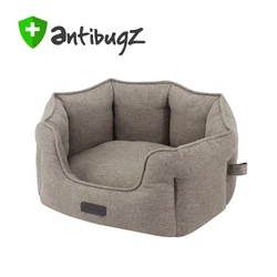Luxury Dog Bed for Small Medium Dog Washable Removable Covers Oval Pet Bed  anti-bugs Puppy Supplies