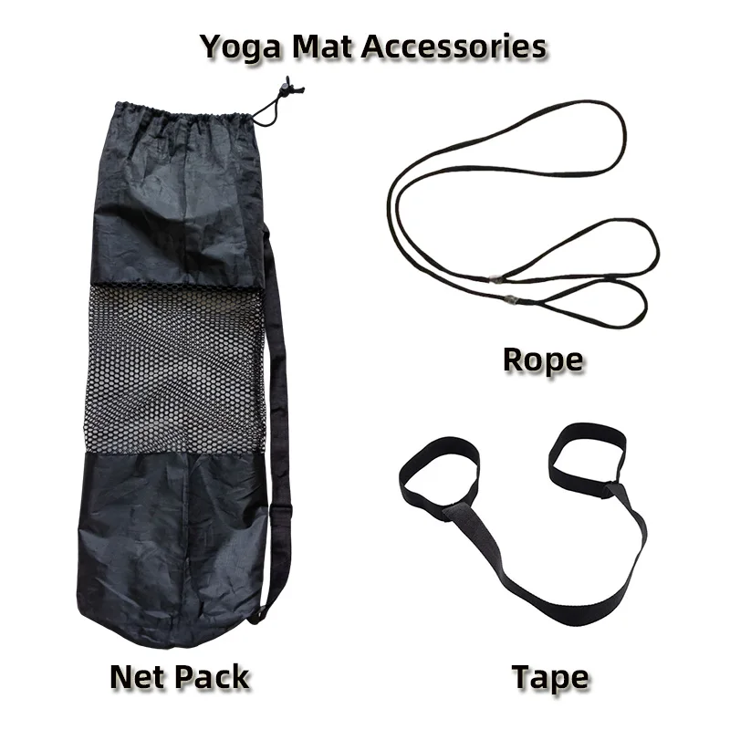 Two Colors Tpe Yoga Mat Eco Friendly Fitness Exercise Tpe Yoga Mat Pilates Meditation Cushion