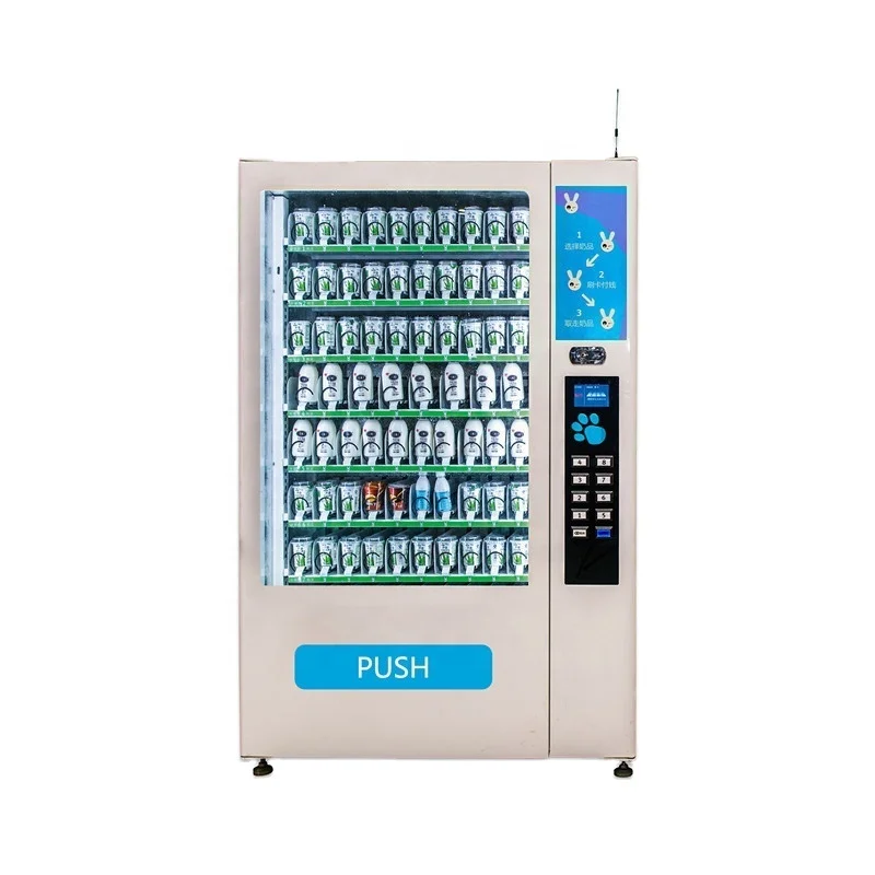 Export North America Popular Snack Drink Combo Vending Machine Vending Machine For Foods And Drinks