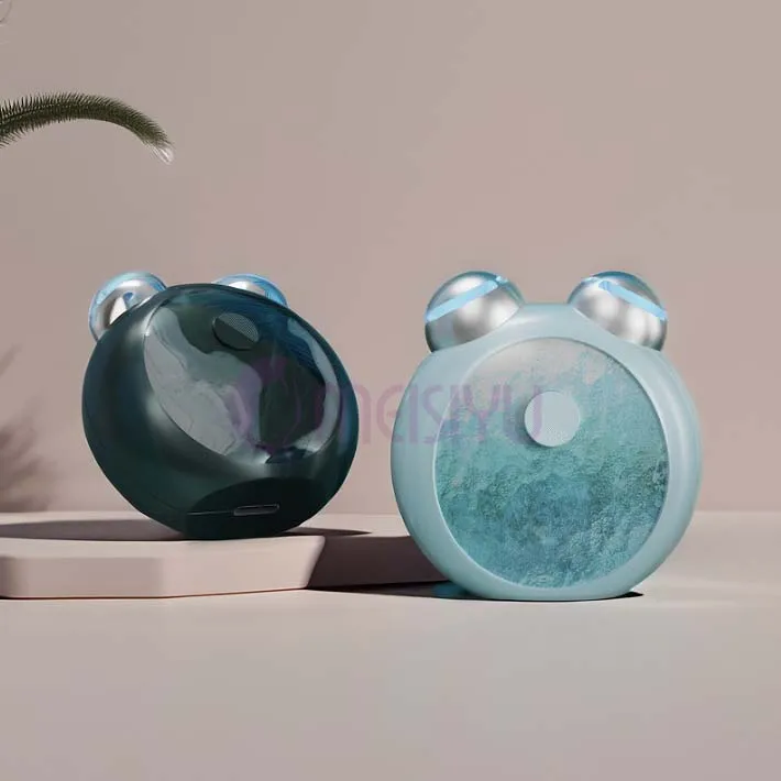 Portable Mini Home Facial Toning Device Handheld Microcurrent Anti-Aging Face Massager For Eye Wrinkle Removal