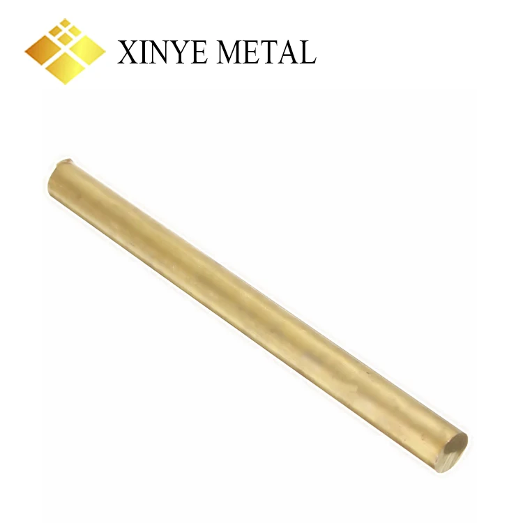 Xinye 99.9% Cheap Price Pure Copper Flat Brass Bar C2600 C2680 3mm 4mm 5mm Brass Round Bar Hard 99.9% Pure Copper Brass Bar