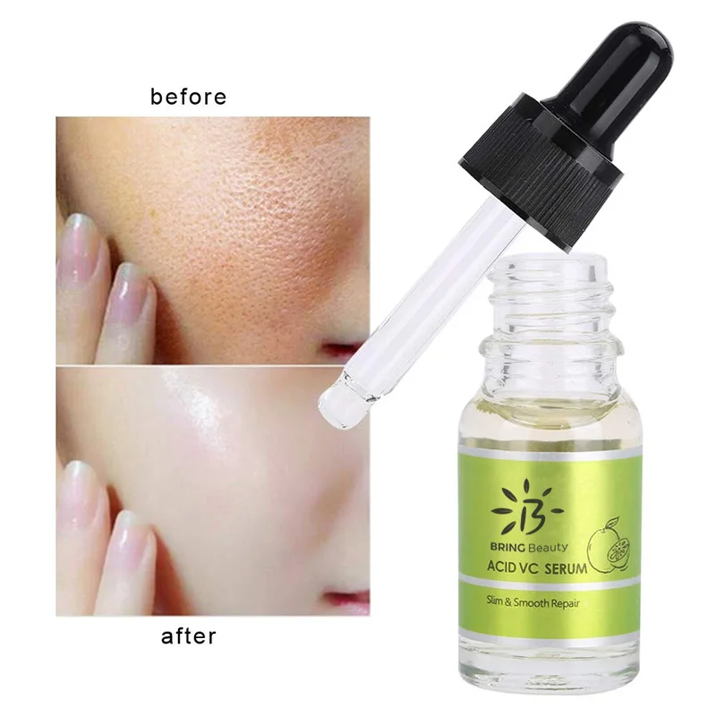 Оптовая продажа Собственная Марка уход за кожей лица отбеливающая Антивозрастная эссенция OEM 100% натуральная Органическая сыворотка с витамином C для