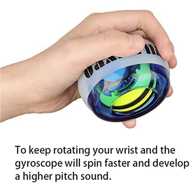 Wholesale OEM Arm Strengthener fitness exercise Power led trainer wrist ball