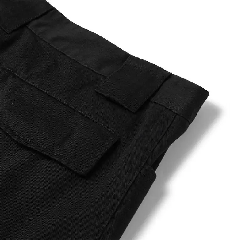 Custom Men Loose Hip Hop Streetwear Cargo Pants With Multi Pockets
