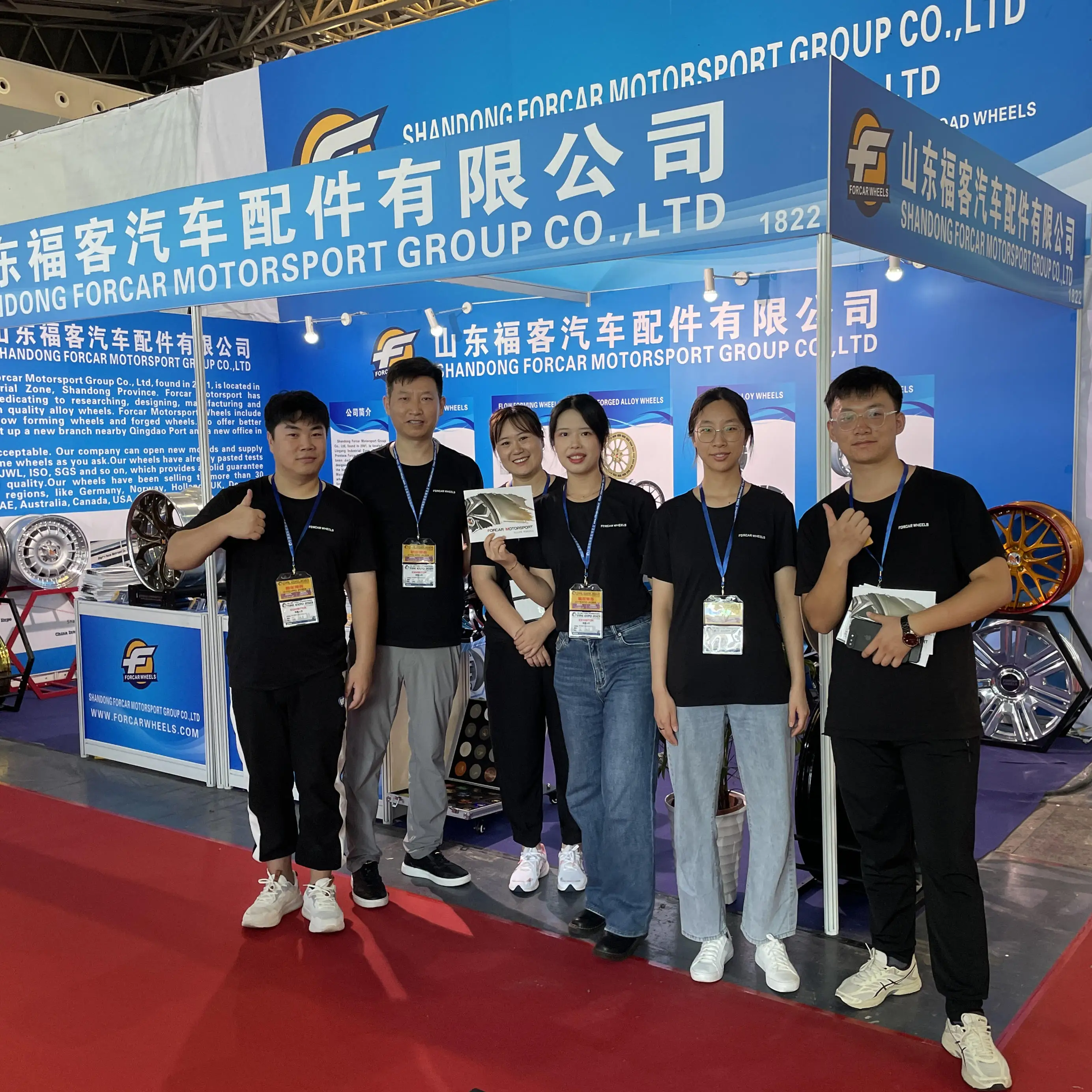 International Standard Big Capacity 1 Piece 6061t6 Aluminum Forged Car Wheels