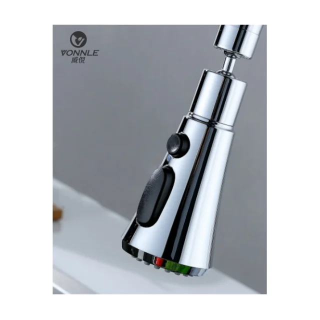 Modern kitchen pull faucet outlet nozzle pressurized dishwasher kitchen sink faucet accessories