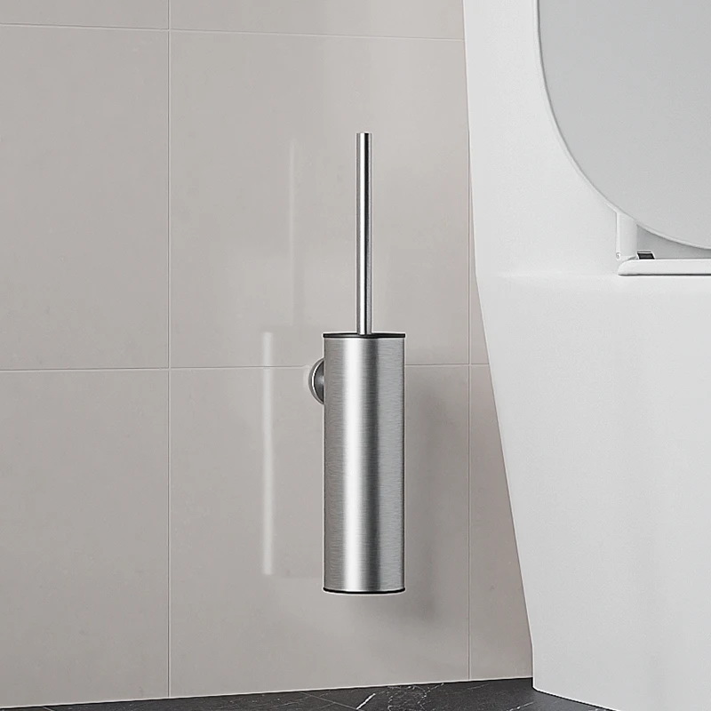 Hotel Stainless steel 304 silica gel toilet brush
