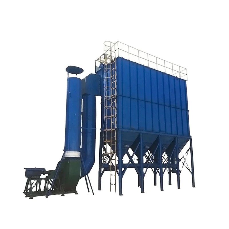 Pulse bag wood dust collector for woodworking machine for sawdust