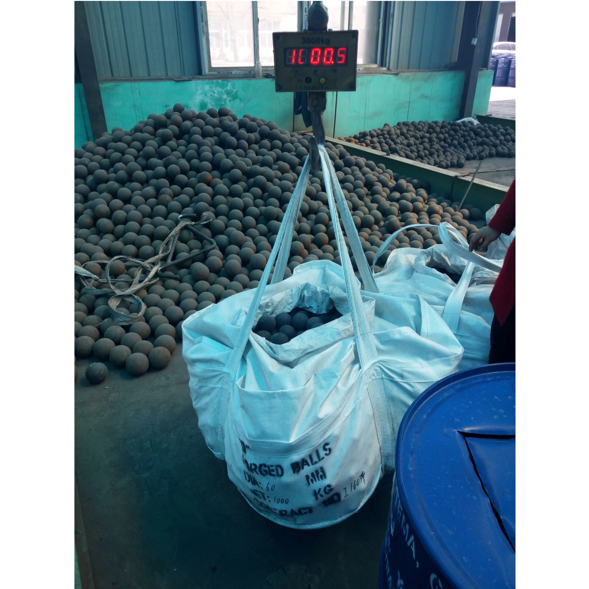 
 Хорошая износостойкость, гибкая упаковка, кованый шлифовальный стальной шар  