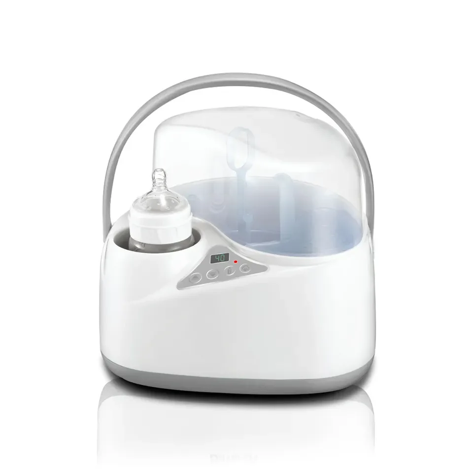 2023 hot selling large capacity  portable baby feed bottle sterilizer steam sterilizers for baby bottle milk