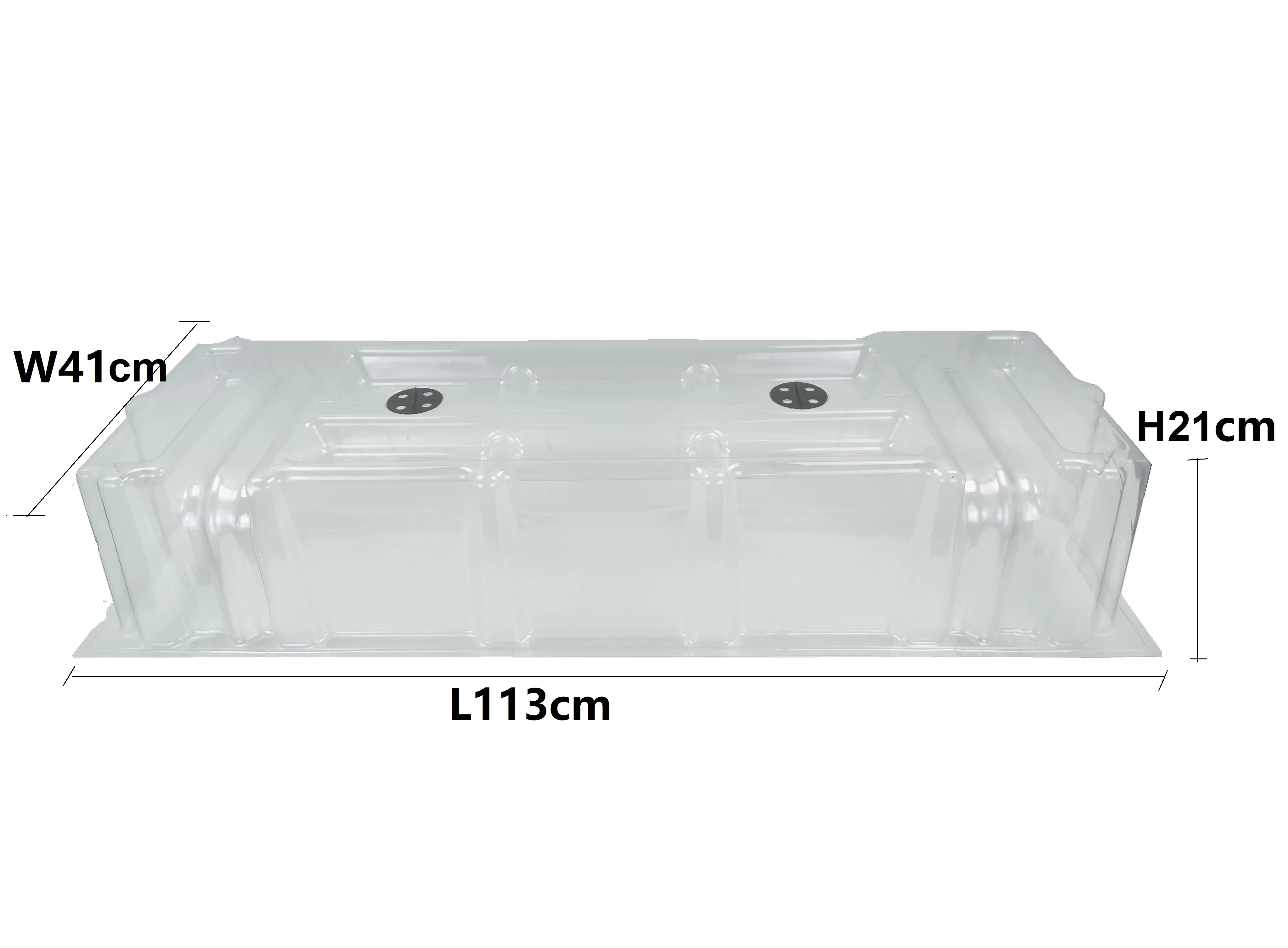 Transparent Mini Greenhouse Cloche PP PVC Outdoor Seeding Trays for Plant Propagation Seed Starting & Seedling