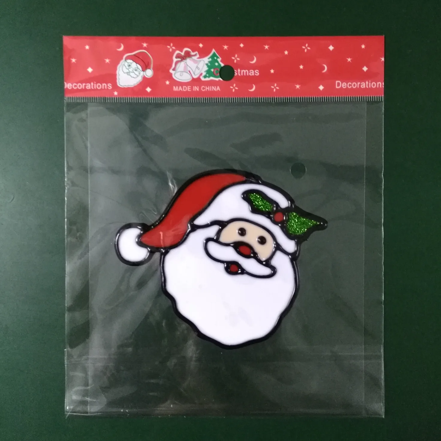 
Cheap Personalized Santa Claus Decor Stickers Pvc Christmas Windows Stickers Reusable 
