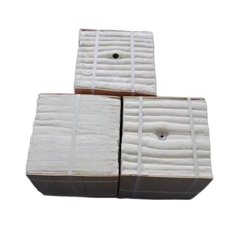 Thermal insulation 1430C Ceramic Fiber Module for Heat treating furnace