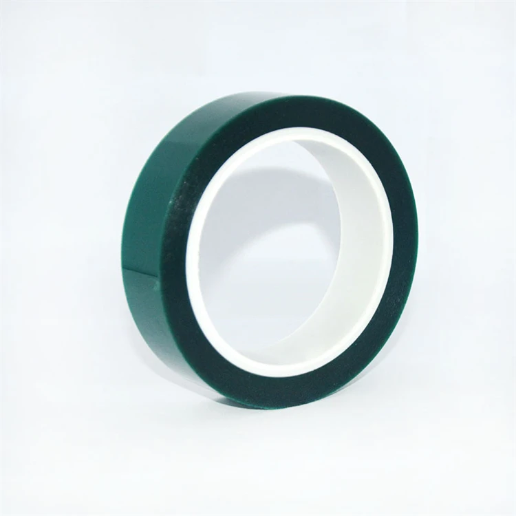 High Temperature Powder Coating Masking Polyester Tape 0.08 Green Pet High Temperature Tape